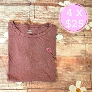 PINK Victoria's Secret short sleeve tee